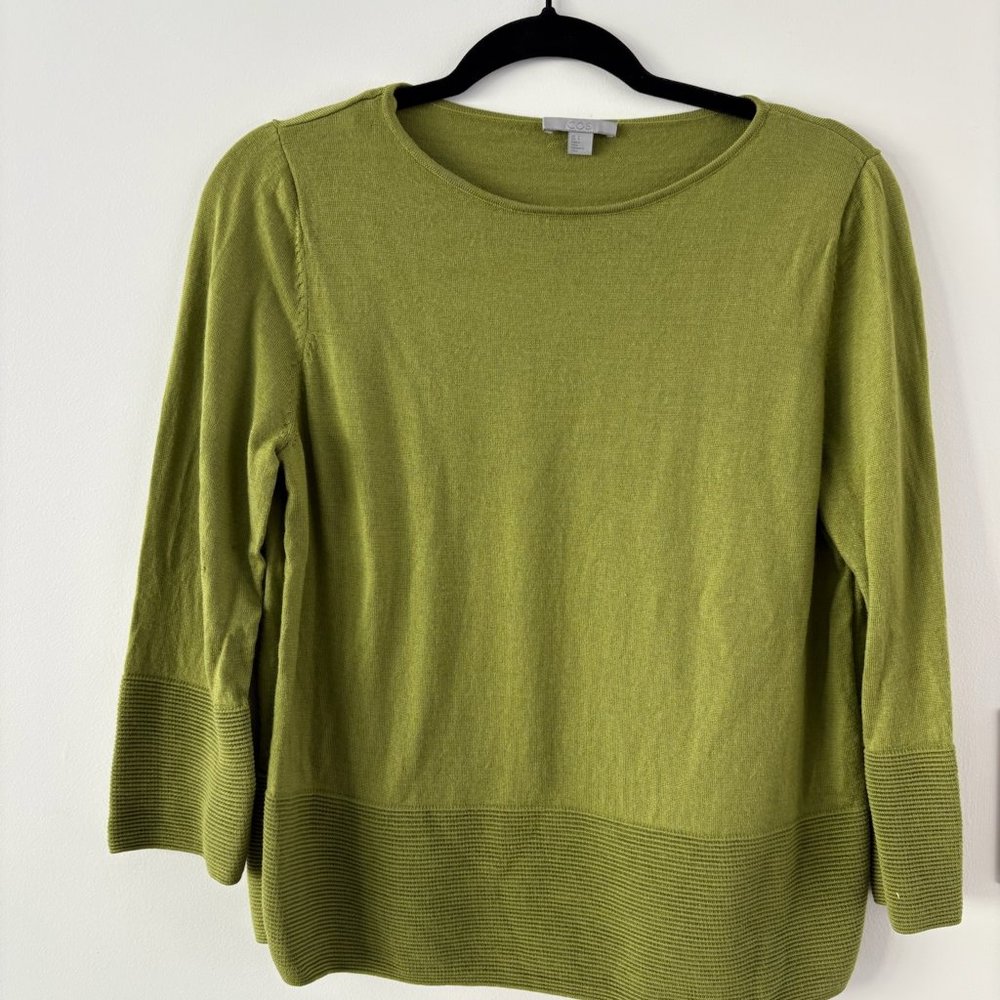 COS  Women's Green Sweater